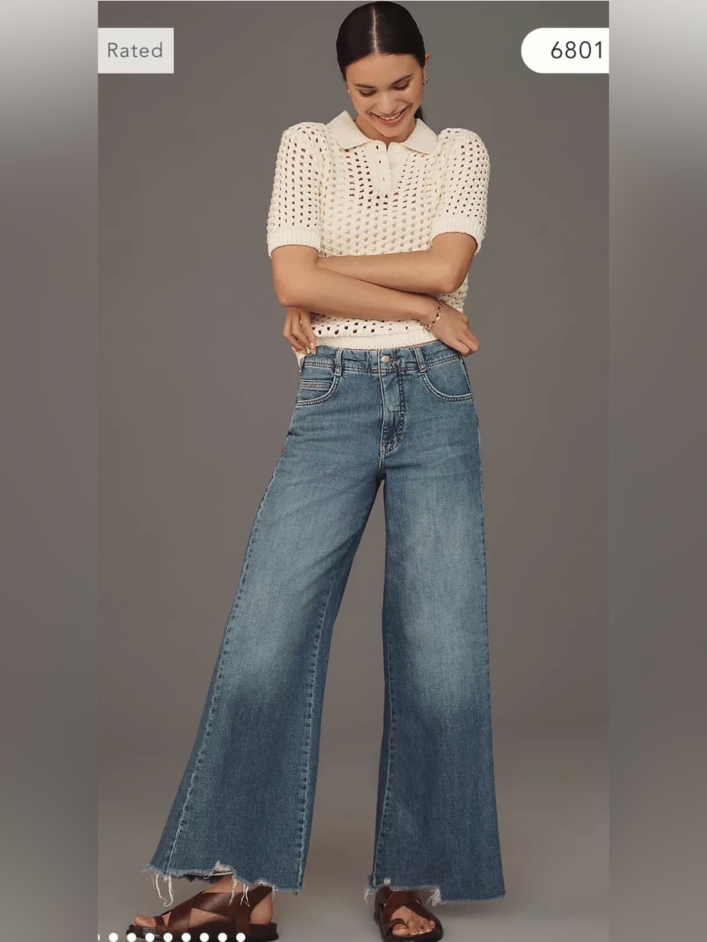 Pilcro mid rise flare jeans - size 29